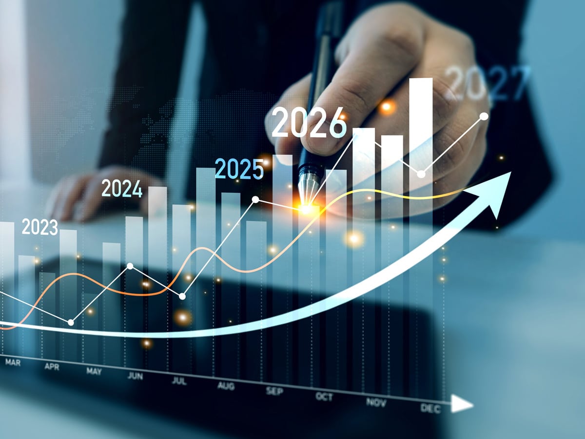 Uplift in sales graph